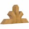 Ekena Millwork Richland Rough Sawn Timber Gable Bracket, Western Red Cedar, 48"W x 24"H x 6"D x 6"F, 12/12 Pitch GBW048X24X0606RIC00RWR - alternate 5